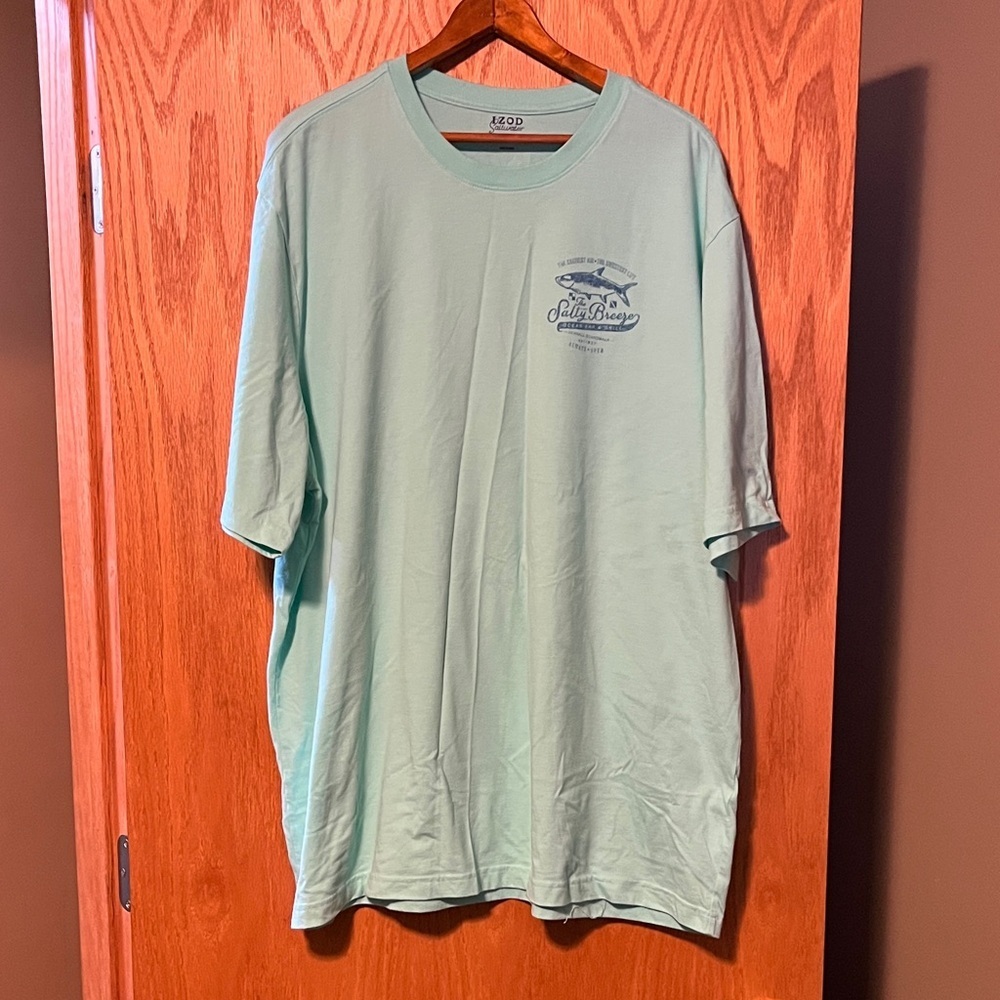Izod Aqua Graphic Short Sleeve Tee